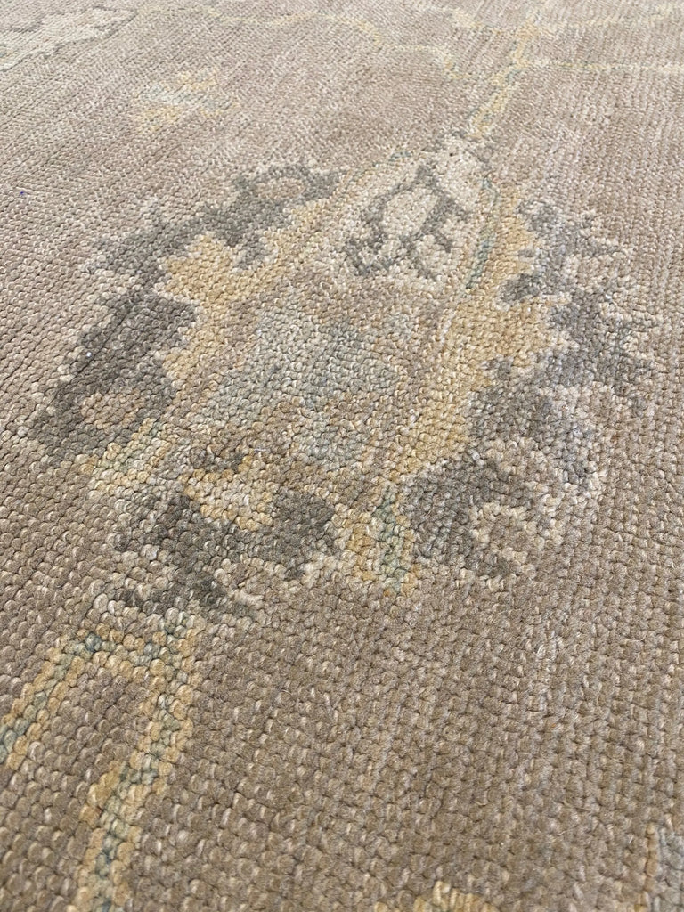 9x12'8" Oushak (s) Hand Knotted