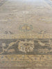 9x12'8" Oushak (s) Hand Knotted