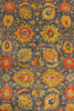9x12 Nasturtium (s) Hand Knotted