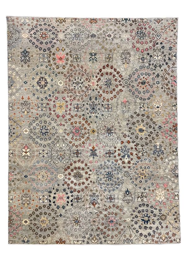 9'x12' Oushak Collection Hand Knotted