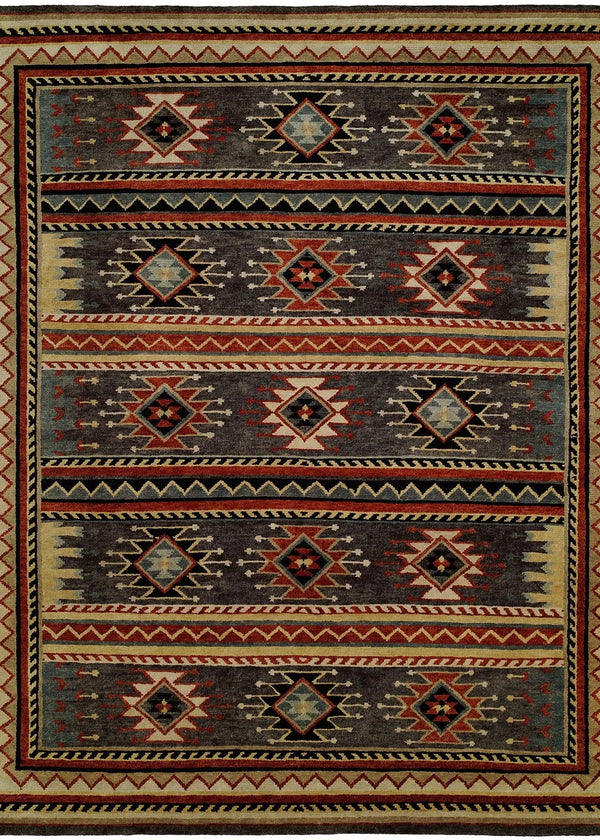 Arid Earth Hand Knotted