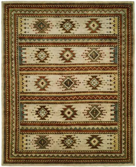 Arid Earth Hand Knotted