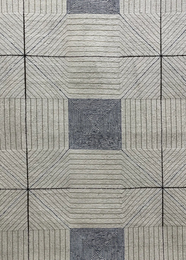 Aztec Celadon Hand Knotted