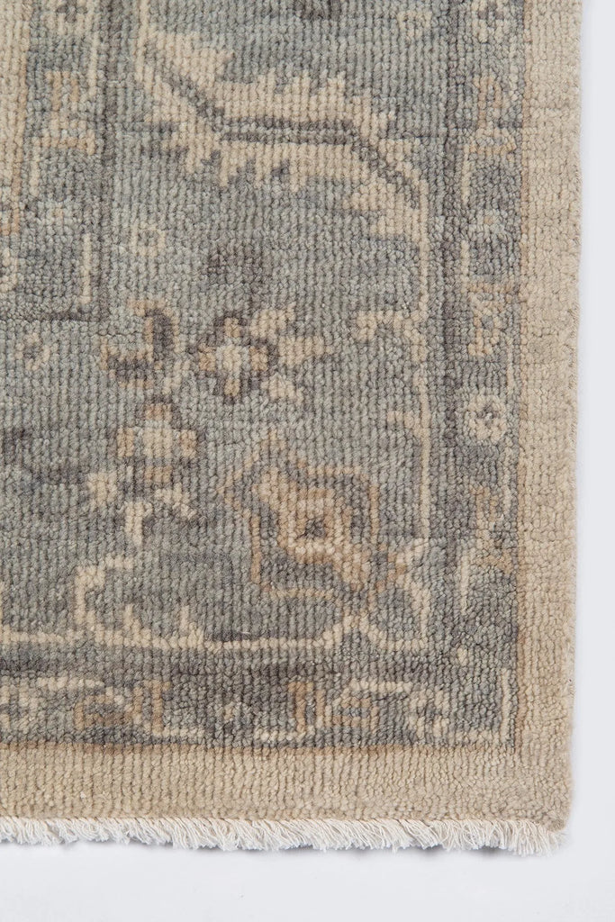 Banaras Beige Hand Knotted