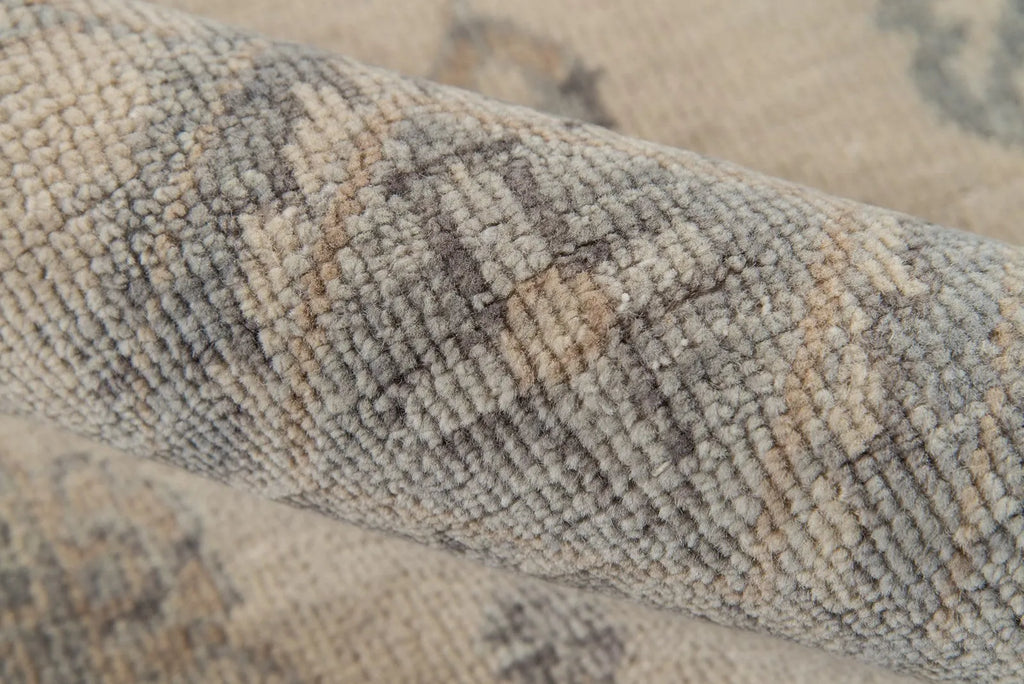 Banaras Beige Hand Knotted