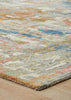 Blue Poles Hand Knotted