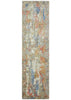 Blue Poles Hand Knotted