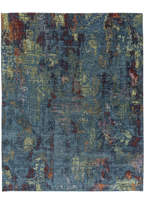 City Lights II Hand Knotted