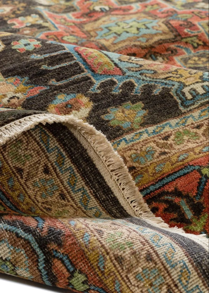 Classic Heriz 8 Hand Knotted