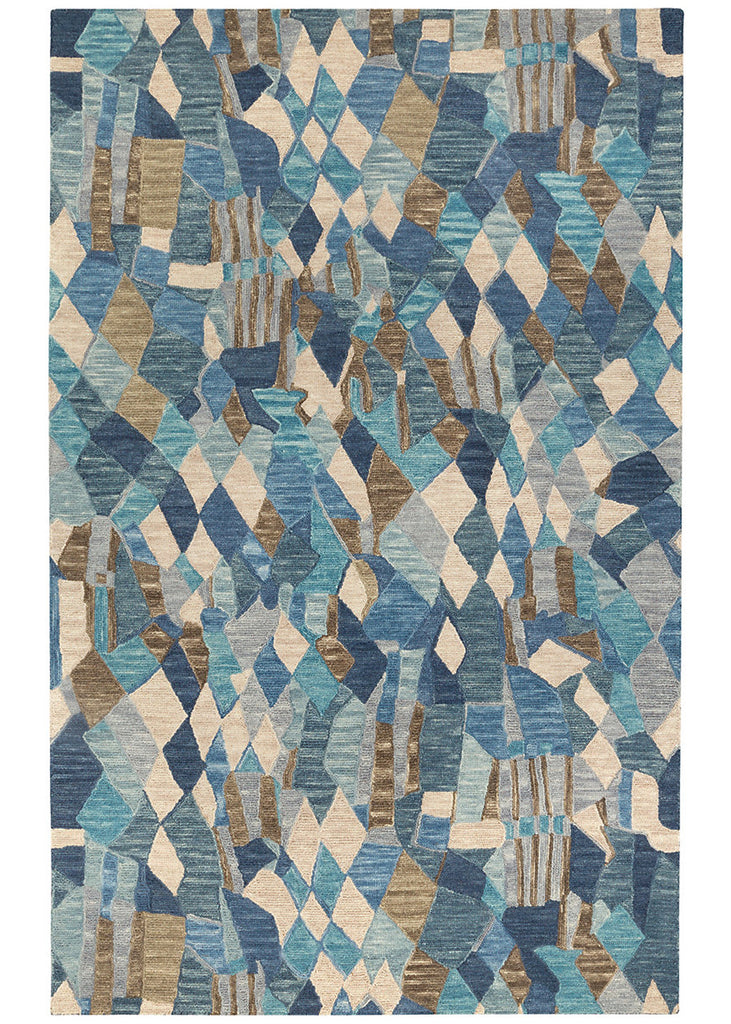 Deer Leap hand hooked