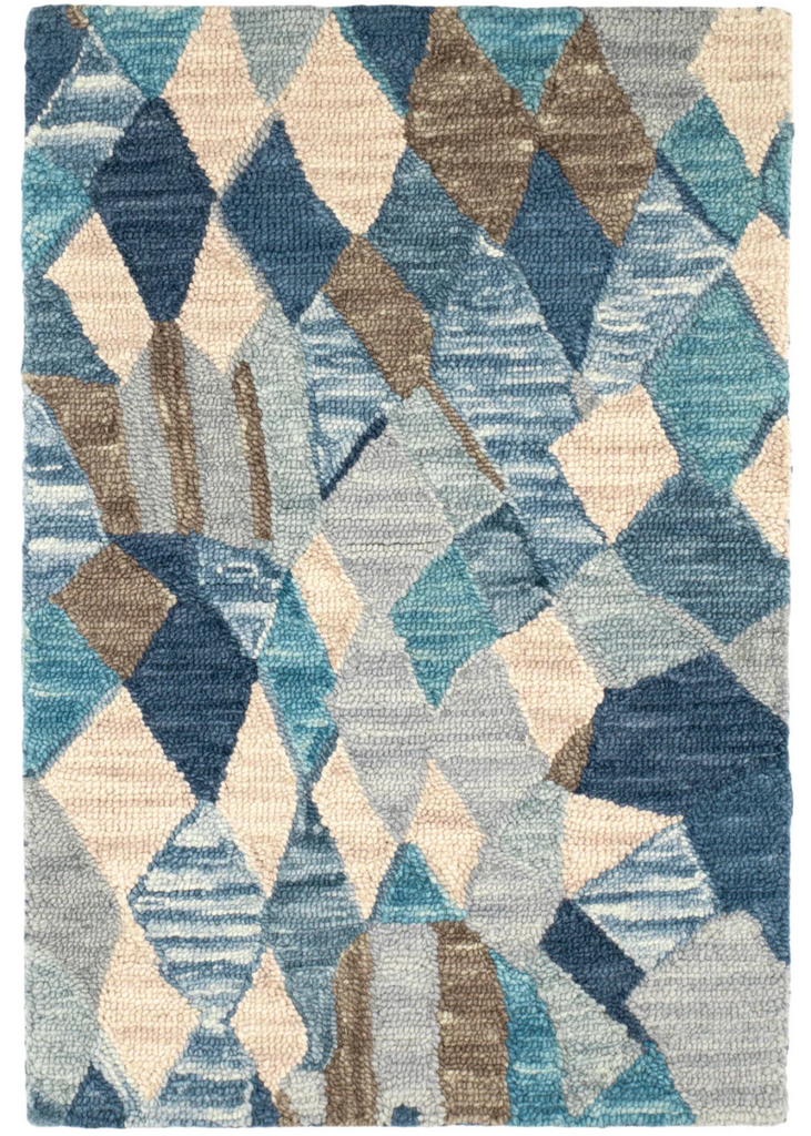 Deer Leap hand hooked