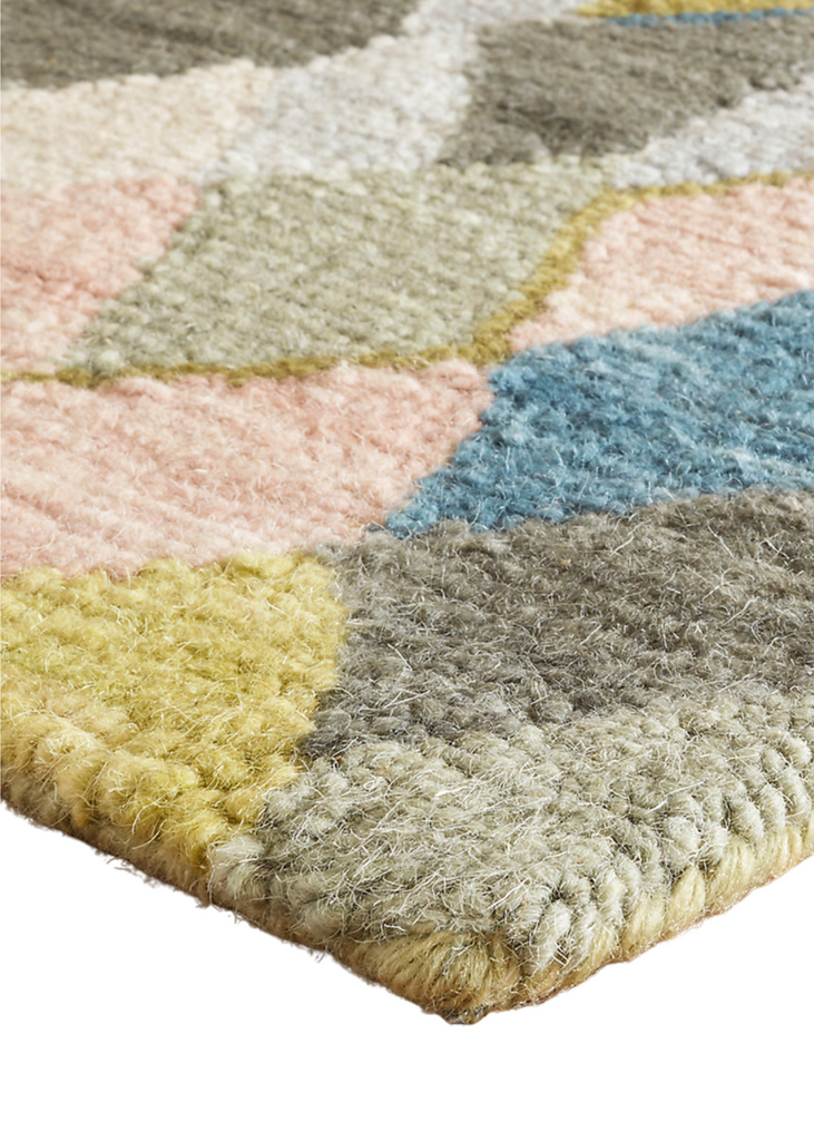 Deer Leap hand hooked