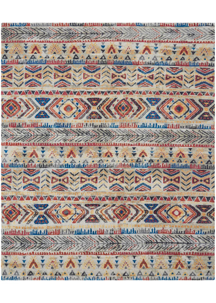 Desert Stripe Hand Knotted