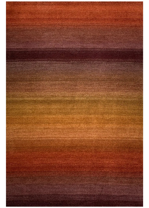 Desert Sunrise Hand Knotted