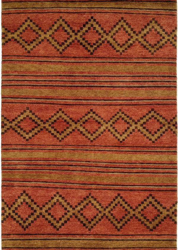 Desert Sunset Hand Knotted