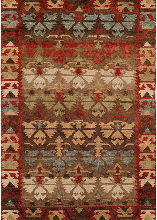 Desert Wings Hand Knotted