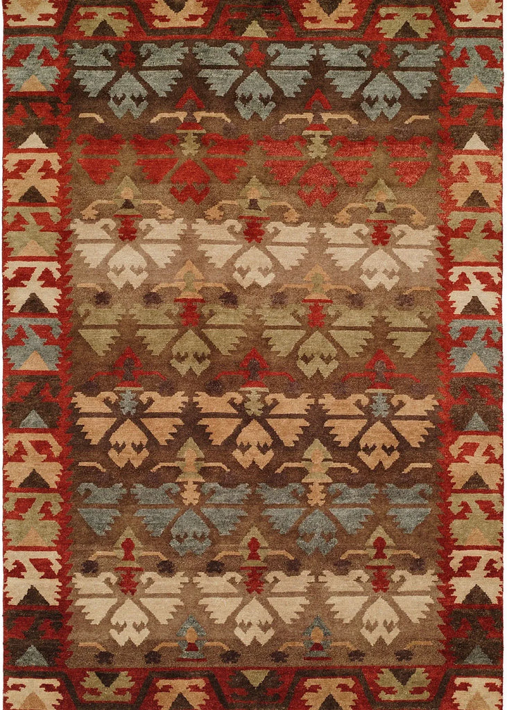 Desert Wings Hand Knotted