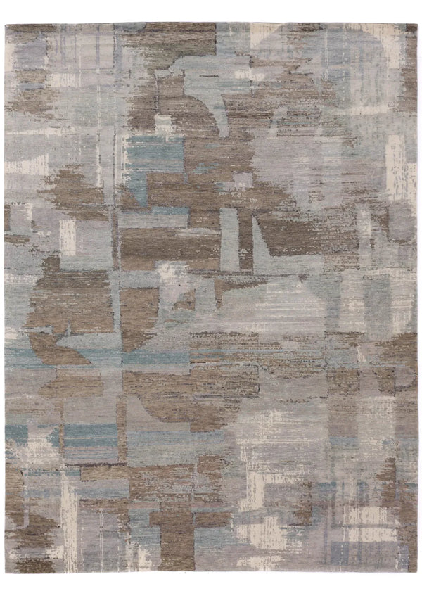 Deven Mineral Hand Knotted