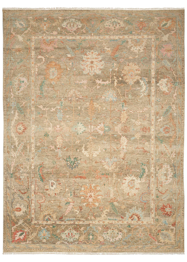 Heritage Vine Cocoa Hand Knotted