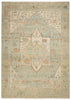 Heritage Vine Lt. Blue Hand Knotted
