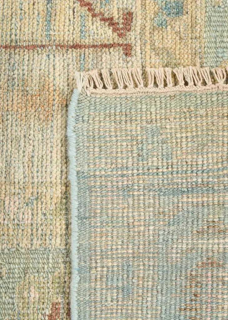 Heritage Vine Lt. Blue Hand Knotted