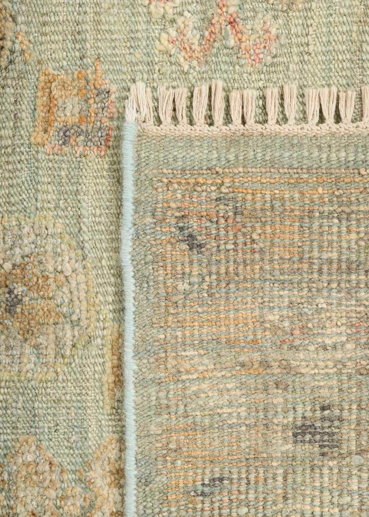 Heritage Vine Seagreen Hand Knotted