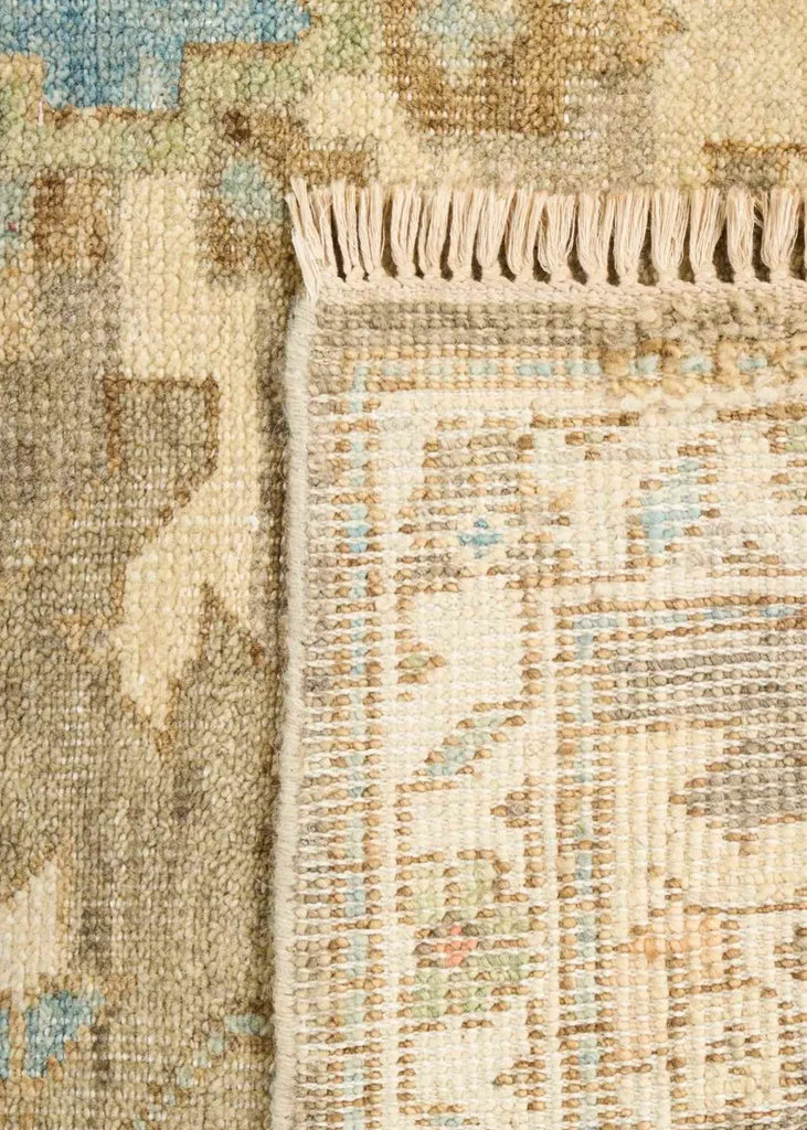 Heritage Vine Taupe Hand Knotted