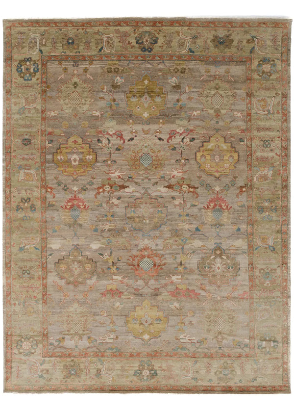 Ilayda Rust Hand Knotted