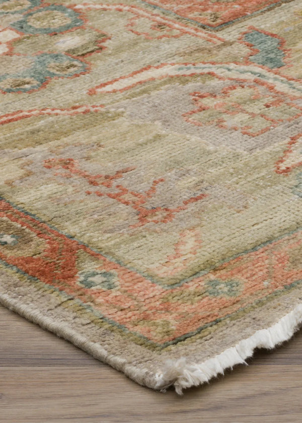 Ilayda Rust Hand Knotted