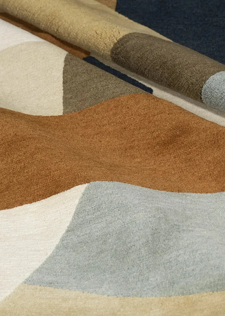 Kaleidoscope Denim Hand Knotted