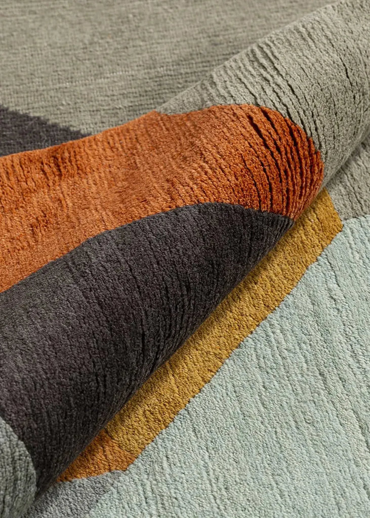 Kaleidoscope Denim Hand Knotted