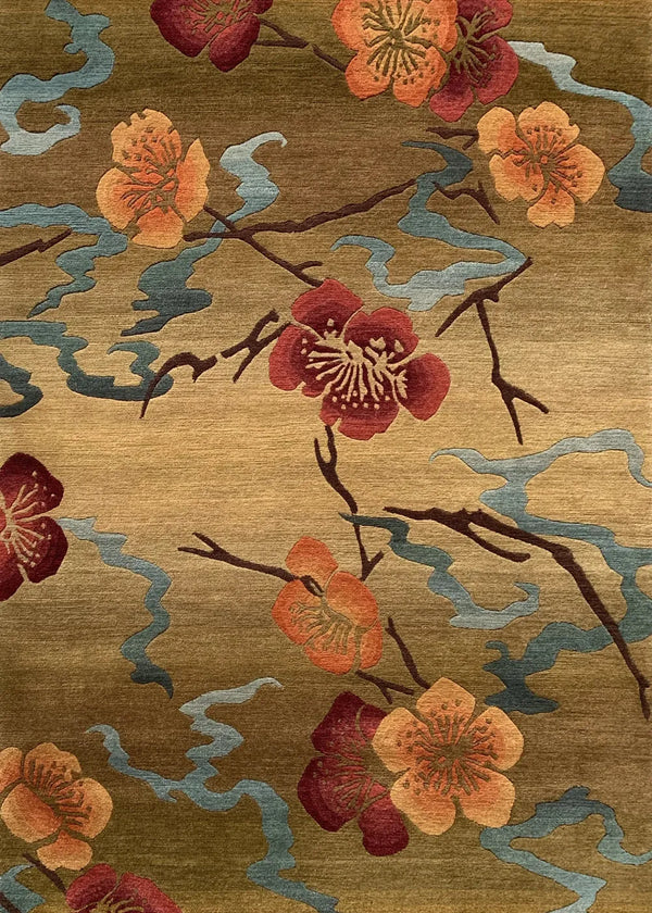 Kimono Gold Hand Knotted