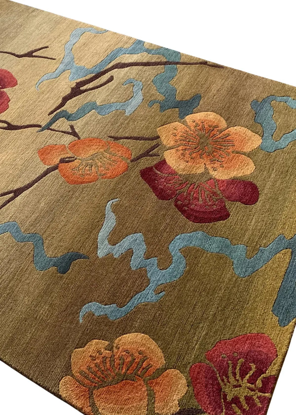 Kimono Gold Hand Knotted