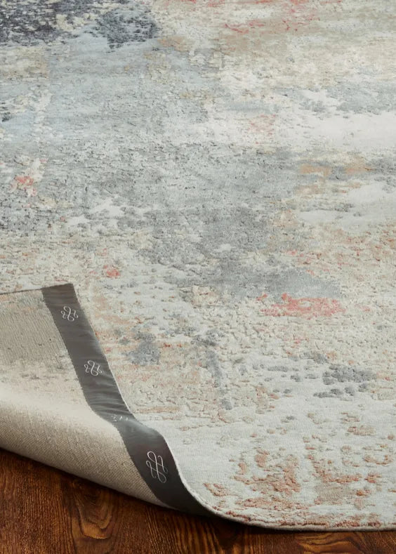 Mystic Blush Melange Hand Knotted