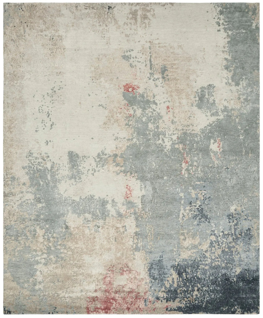 Mystic Blush Melange Hand Knotted