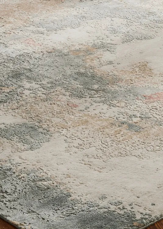 Mystic Blush Melange Hand Knotted