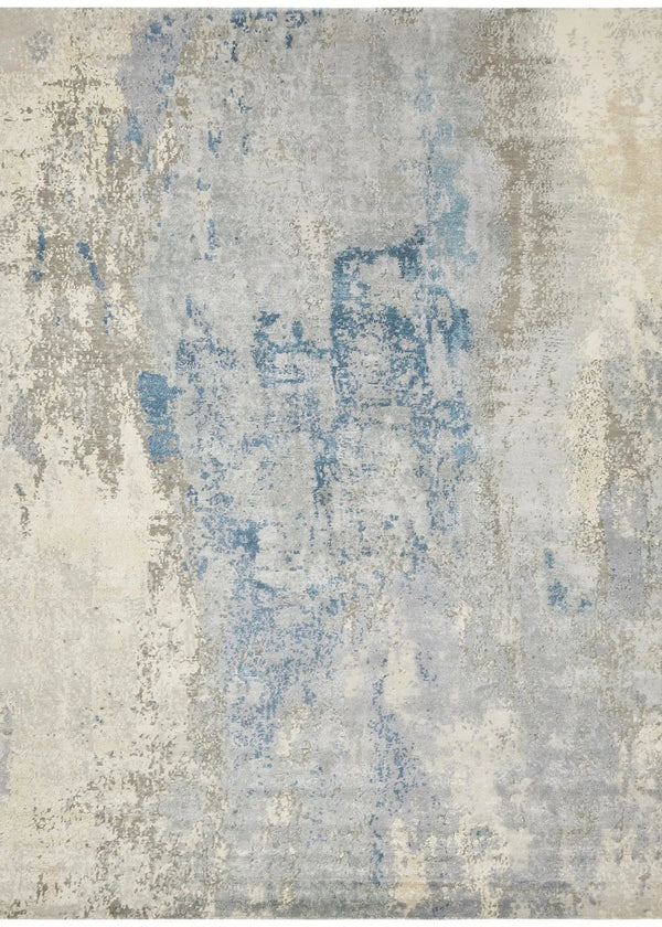 Mystic Grey Melange Hand Knotted