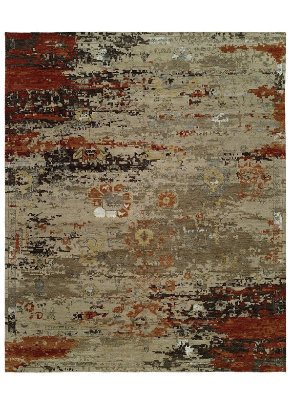 Night Shadow Hand Knotted