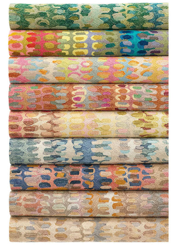 Paint Chip hand hooked