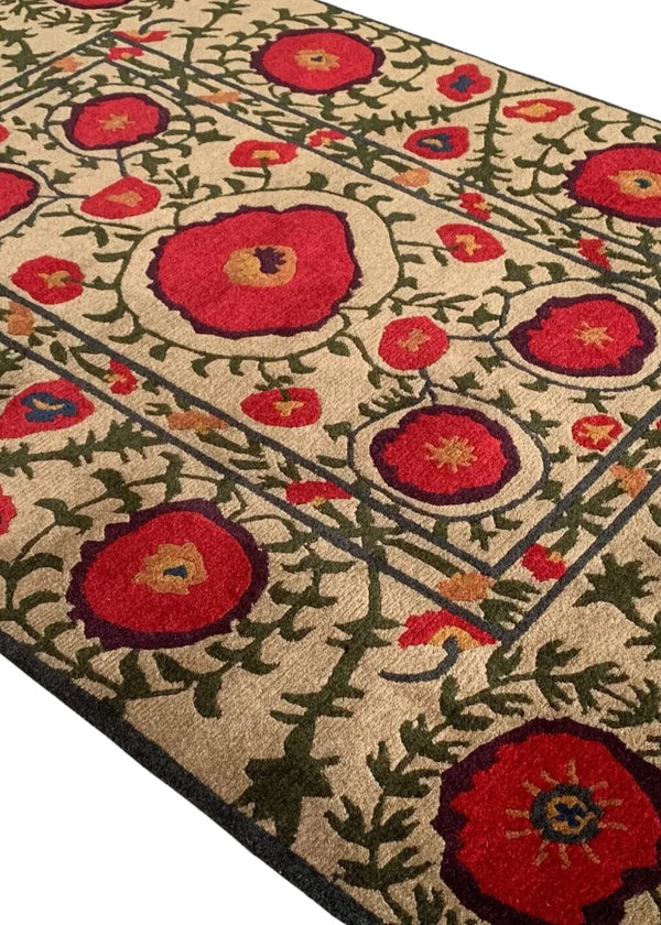 Poppies Hand Knotted