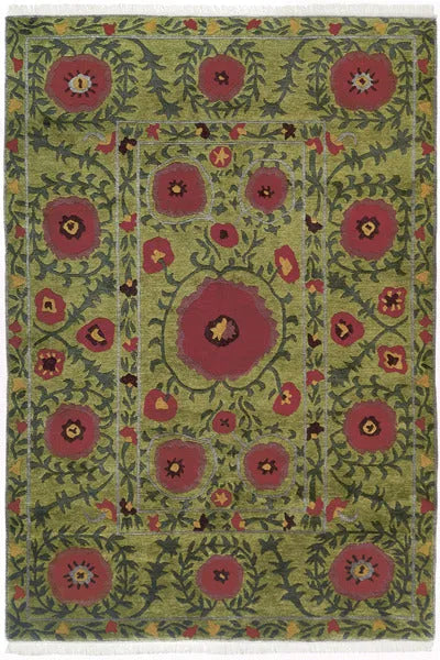 Poppies Hand Knotted