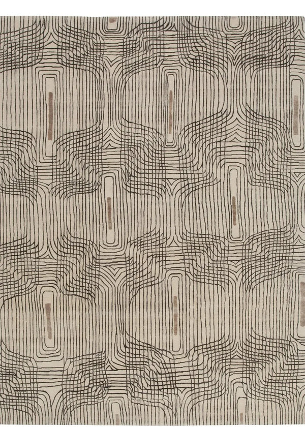 Retro Trace Hand Knotted