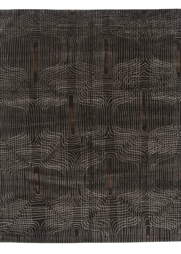 Retro Trace Hand Knotted