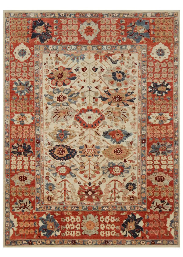 Silk Road Sa'uj Bulagh Hand Knotted