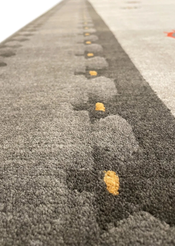 Sol Ash Hand Knotted