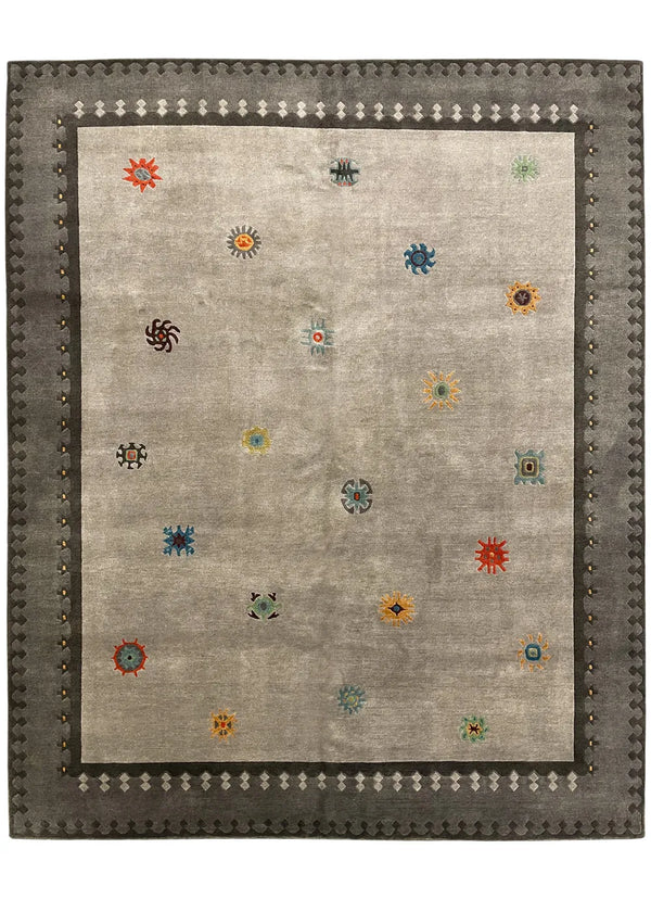 Sol Ash Hand Knotted