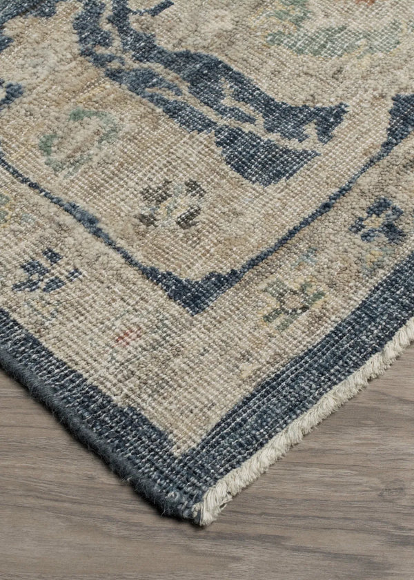 Ulyana Navy Hand Knotted