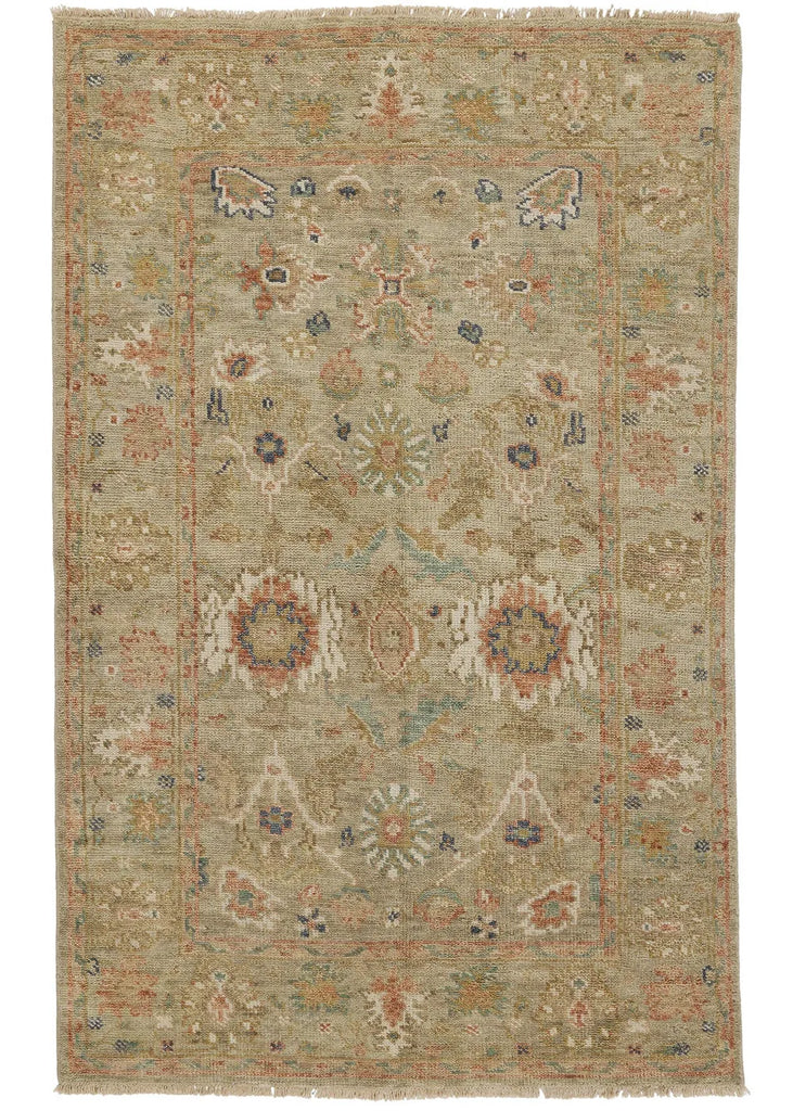 Van Light Sage Hand Knotted