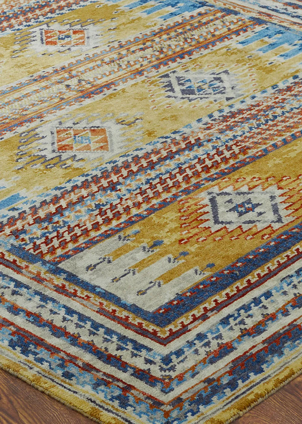 Wheat Grass Hand Knotted