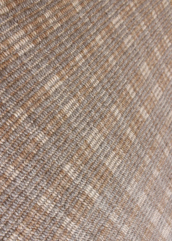 York Plaid Natural Hand Woven
